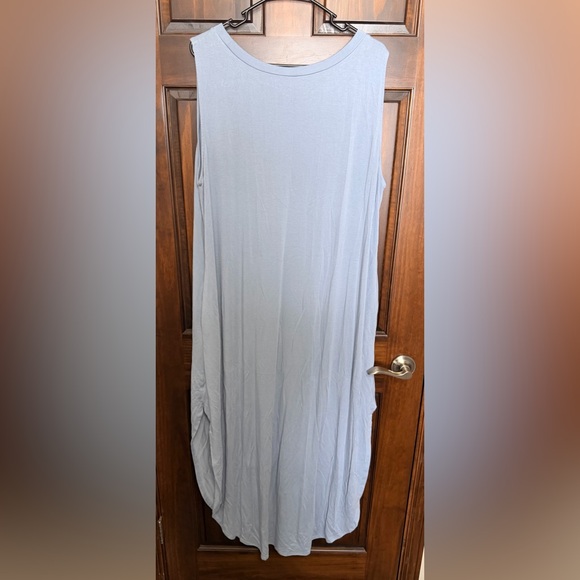 Zenana Outfitters Light Blue Maxi Dress - Picture 5 of 5